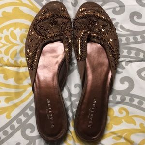 Brown Slipper Flats